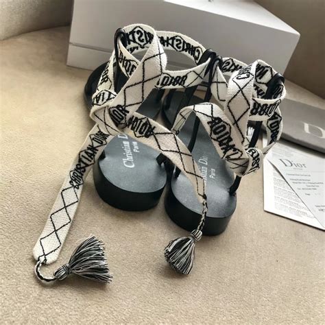 fake dior sandles|dior summer sandals.